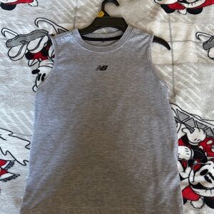 New Balance Kids Heather Gray Tank Top